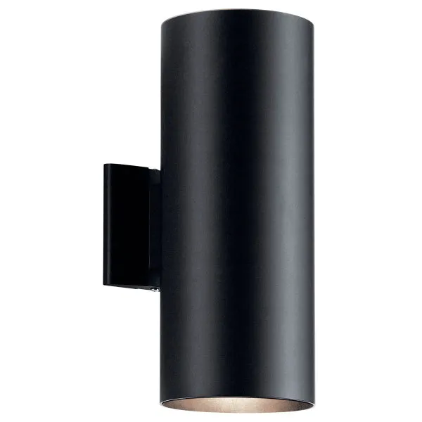 15 Inch 2 Lights Up/Down Outdoor Cylinder Sconces