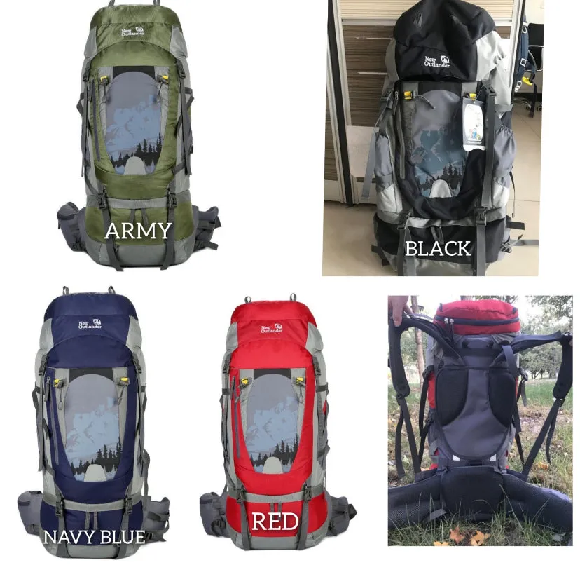 80L New Outlander Ergonomic Rucksack