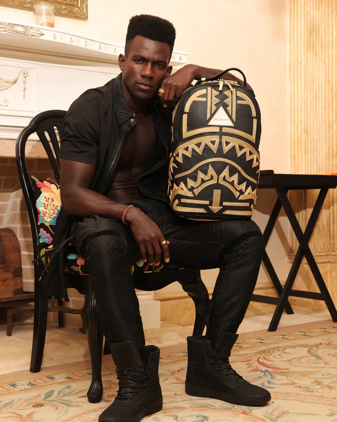 Ai Tribal Gold Stars Dlxsv Backpack