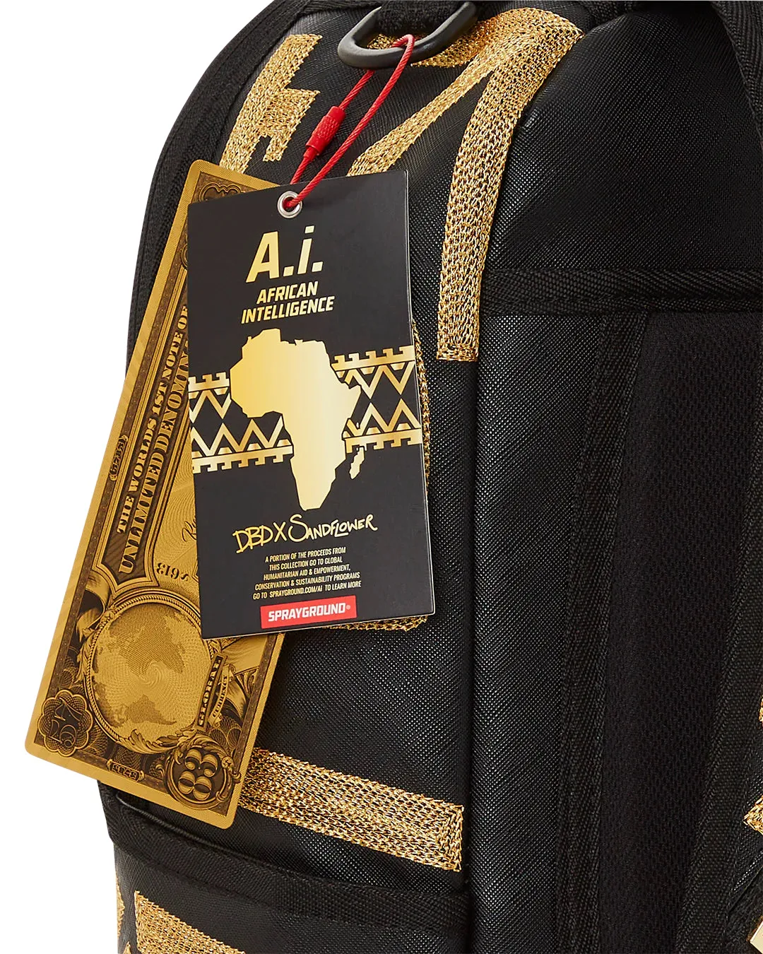 Ai Tribal Gold Stars Dlxsv Backpack