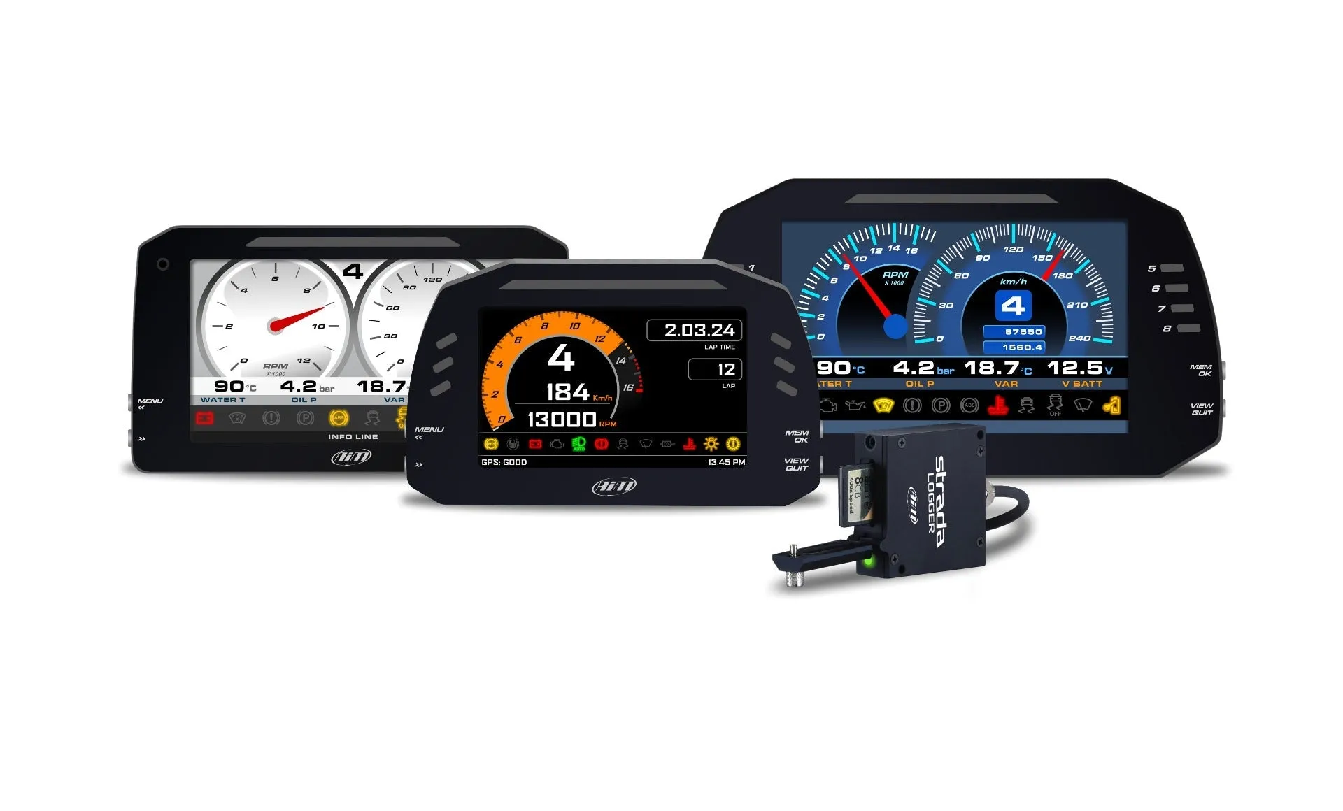 AiM Sports Strada Logger GPS Upgrade Kit