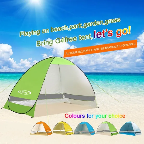 Anti-UV Popup Beach Tent