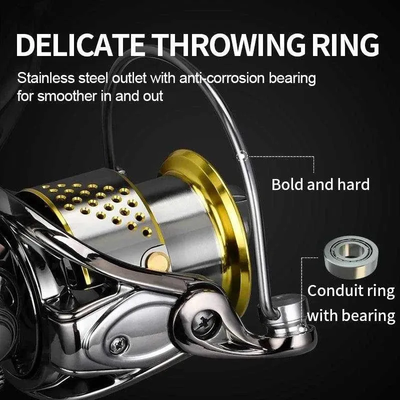 BEARKING Alpha All Metal Spinning Reel