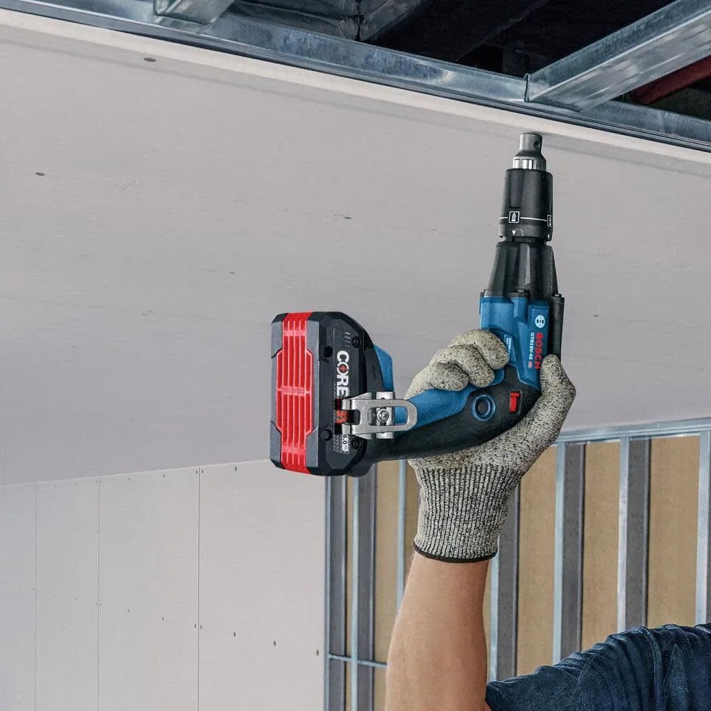 Bosch GXL18V-291B25 18V 2-Tool Brushless Combo Kit w/ Screwgun (GTB18V-45N), Cutout Tool (GCU18V-30N) w/ (2) 4.0 Ah CORE Compact Batteries