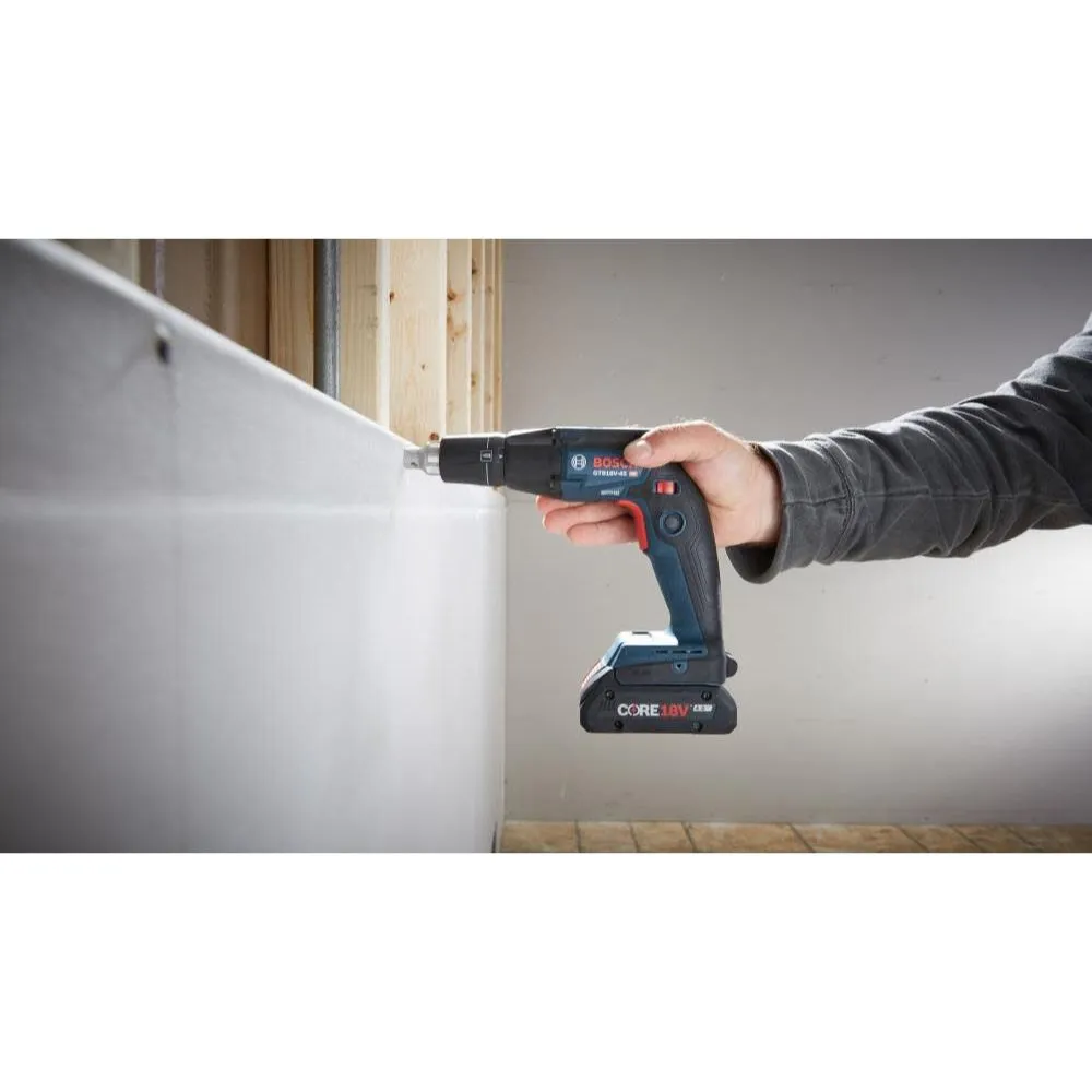 Bosch GXL18V-291B25 18V 2-Tool Brushless Combo Kit w/ Screwgun (GTB18V-45N), Cutout Tool (GCU18V-30N) w/ (2) 4.0 Ah CORE Compact Batteries