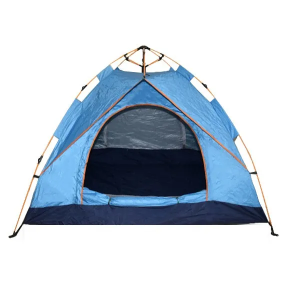 Camping Tent Double Layers for 3 - 4 Persons Automatic 205 cm x 205 cm