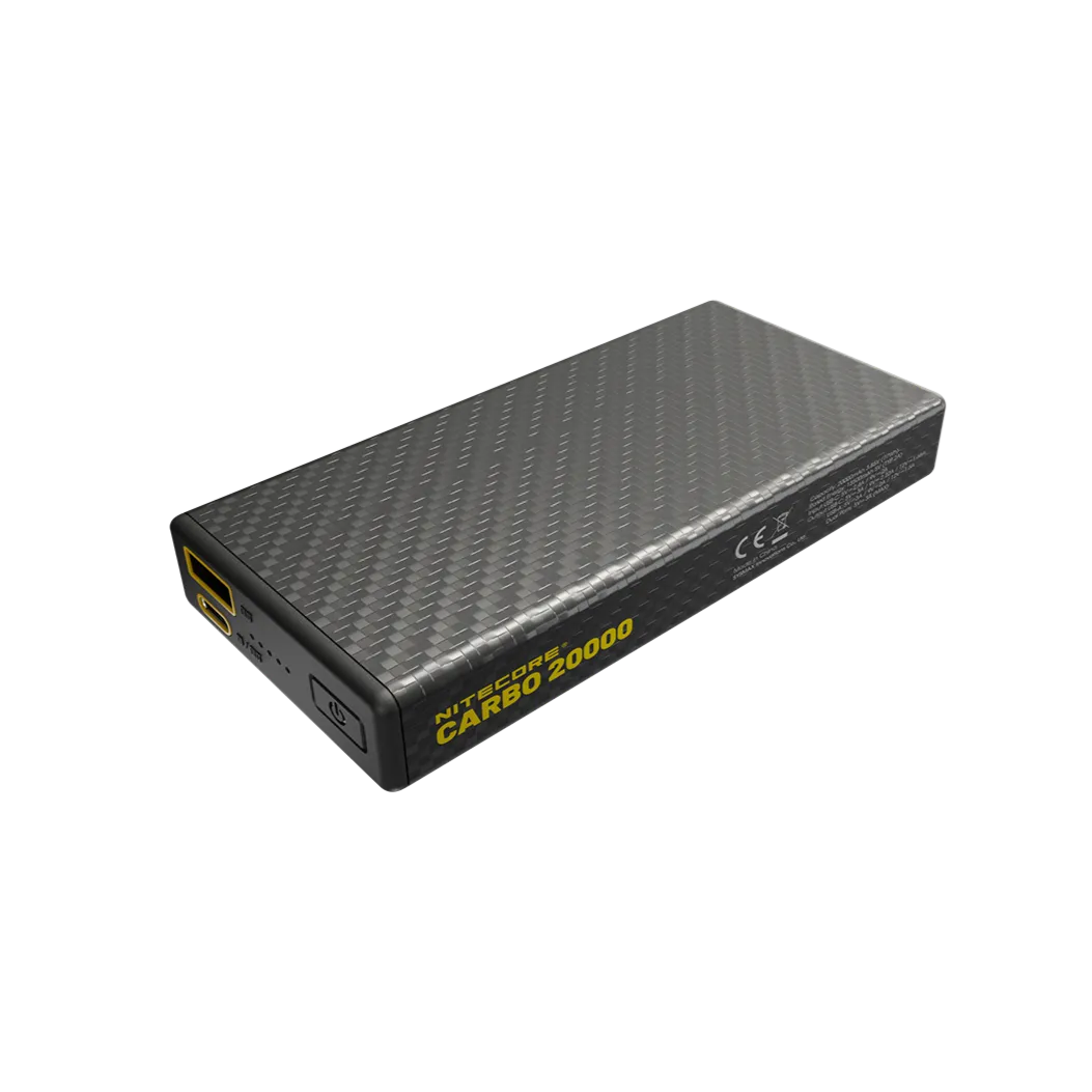 CARBO 20000 Carbon Fiber Energy Brick (20,000mAh 3A)