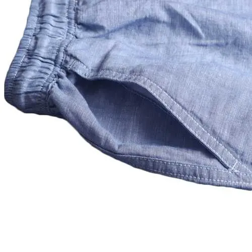 Chinese Style Breathable Cotton Linen Loose Pants