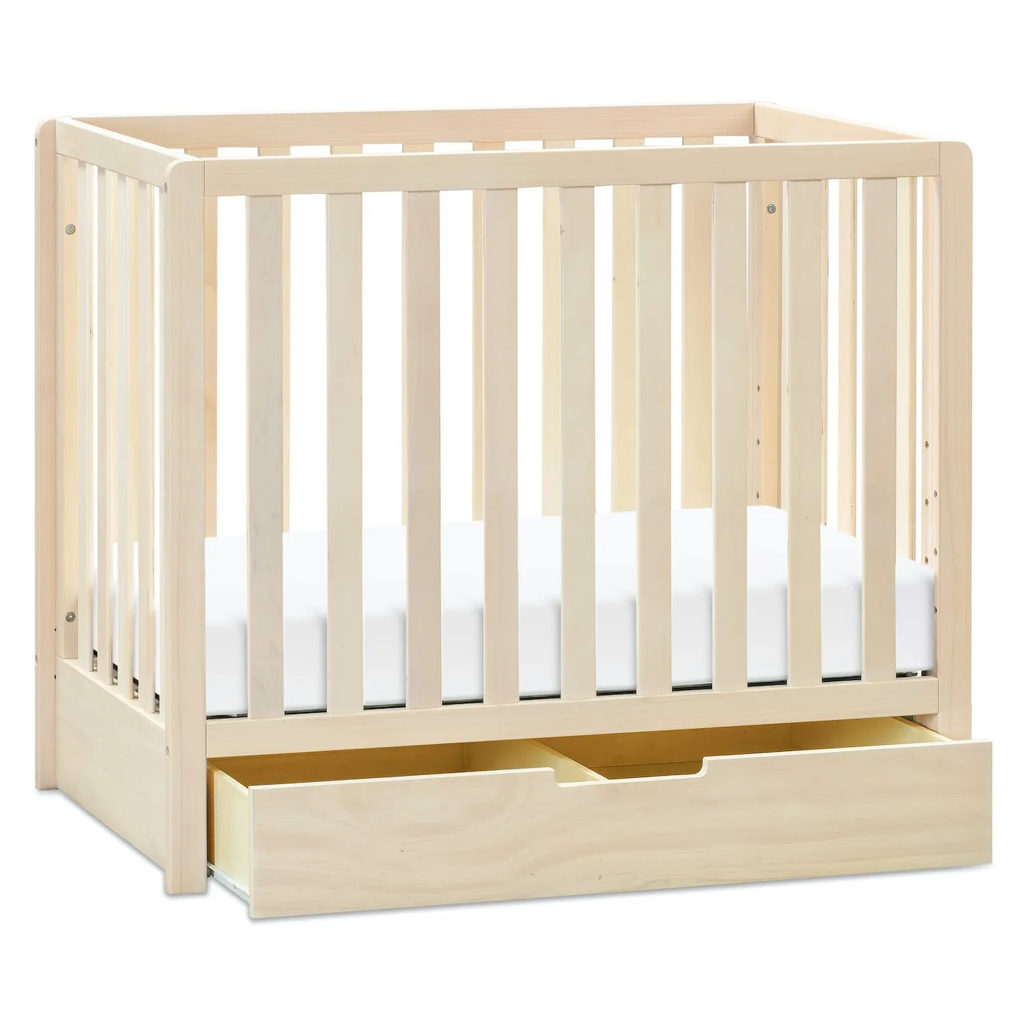 Colby 4-in-1 Convertible Mini Crib with Trundle