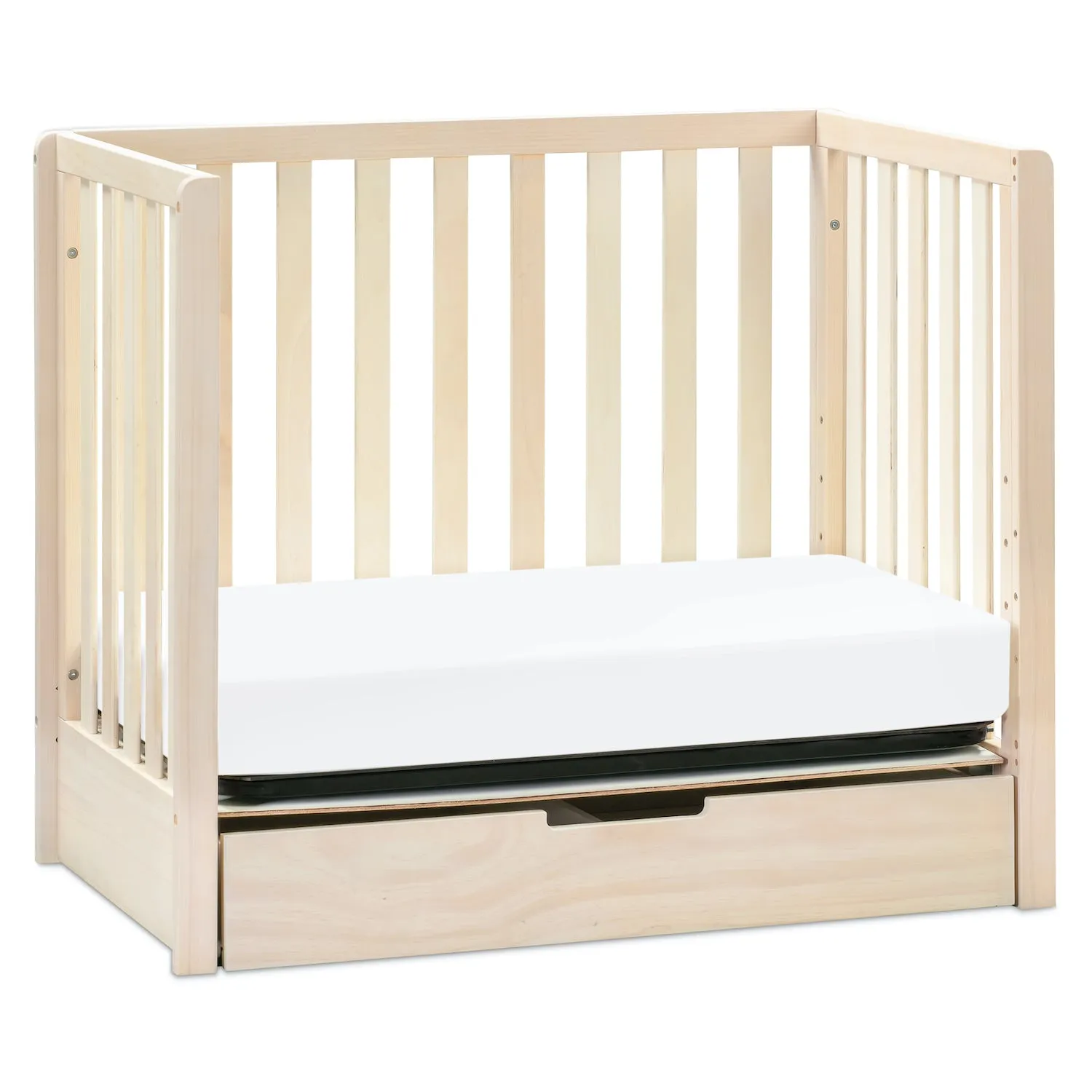 Colby 4-in-1 Convertible Mini Crib with Trundle