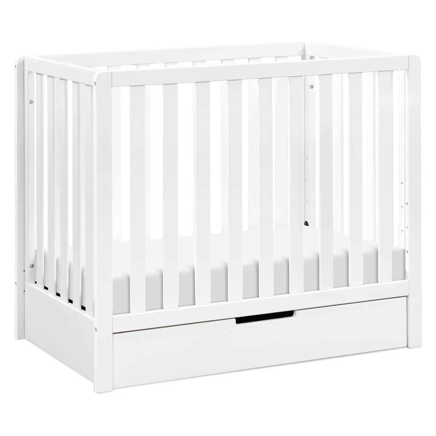 Colby 4-in-1 Convertible Mini Crib with Trundle