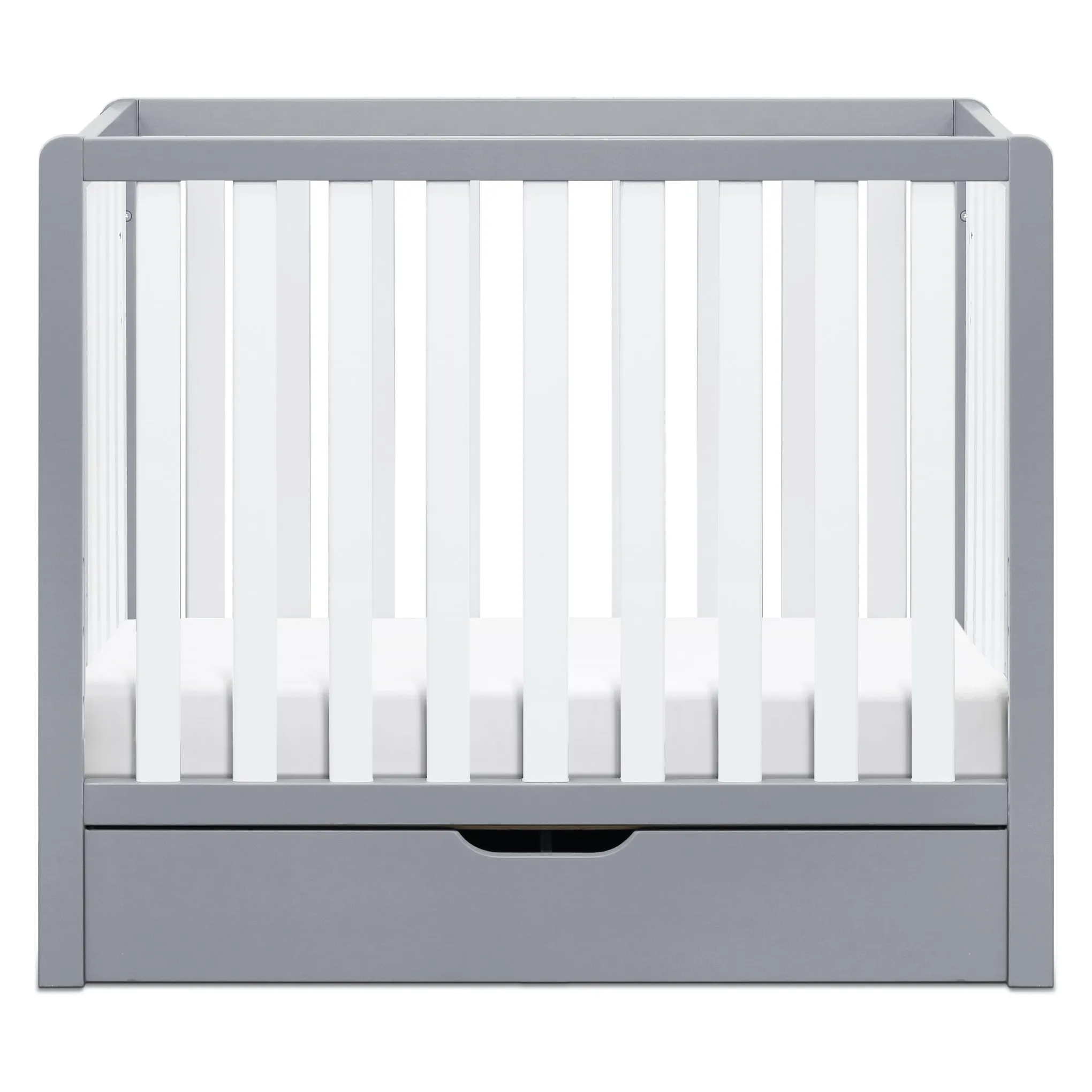 Colby 4-in-1 Convertible Mini Crib with Trundle