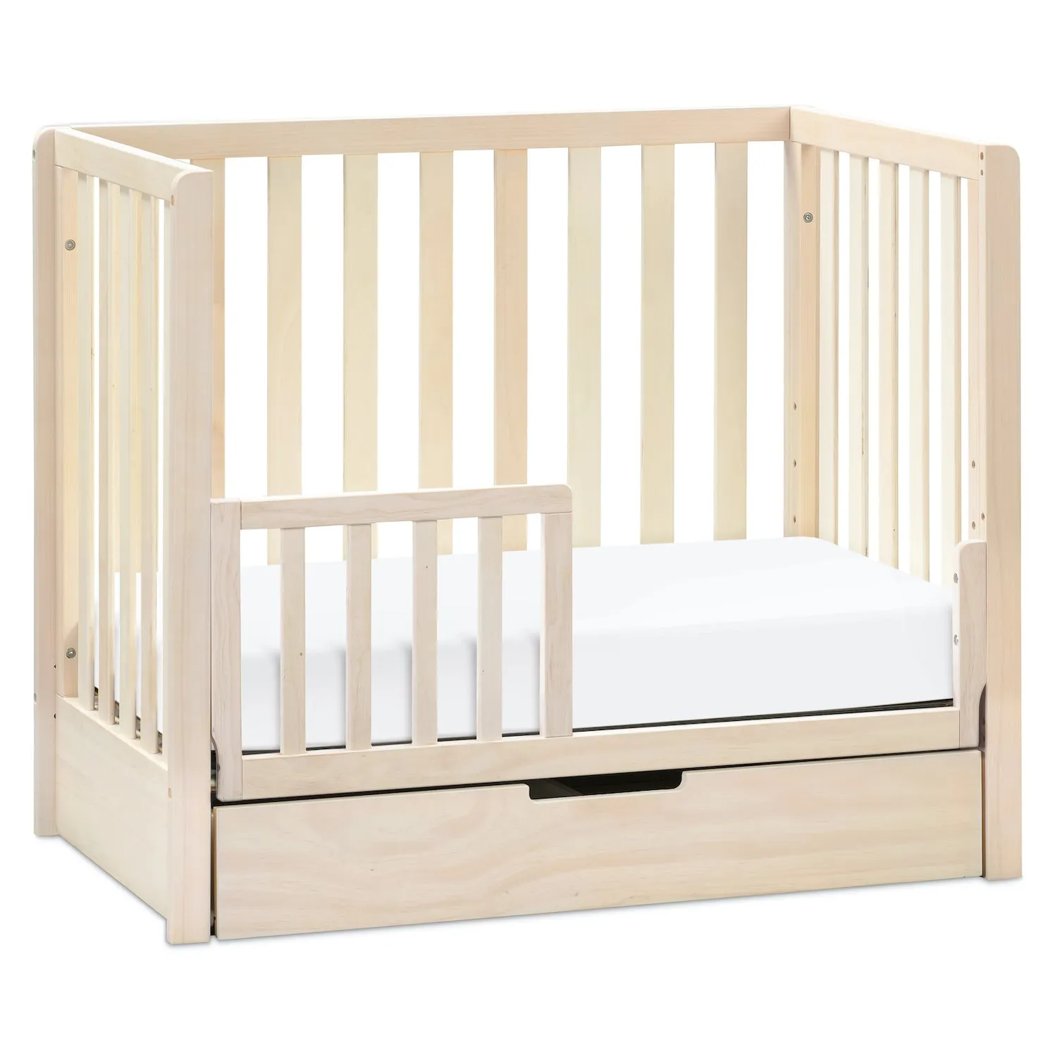 Colby 4-in-1 Convertible Mini Crib with Trundle