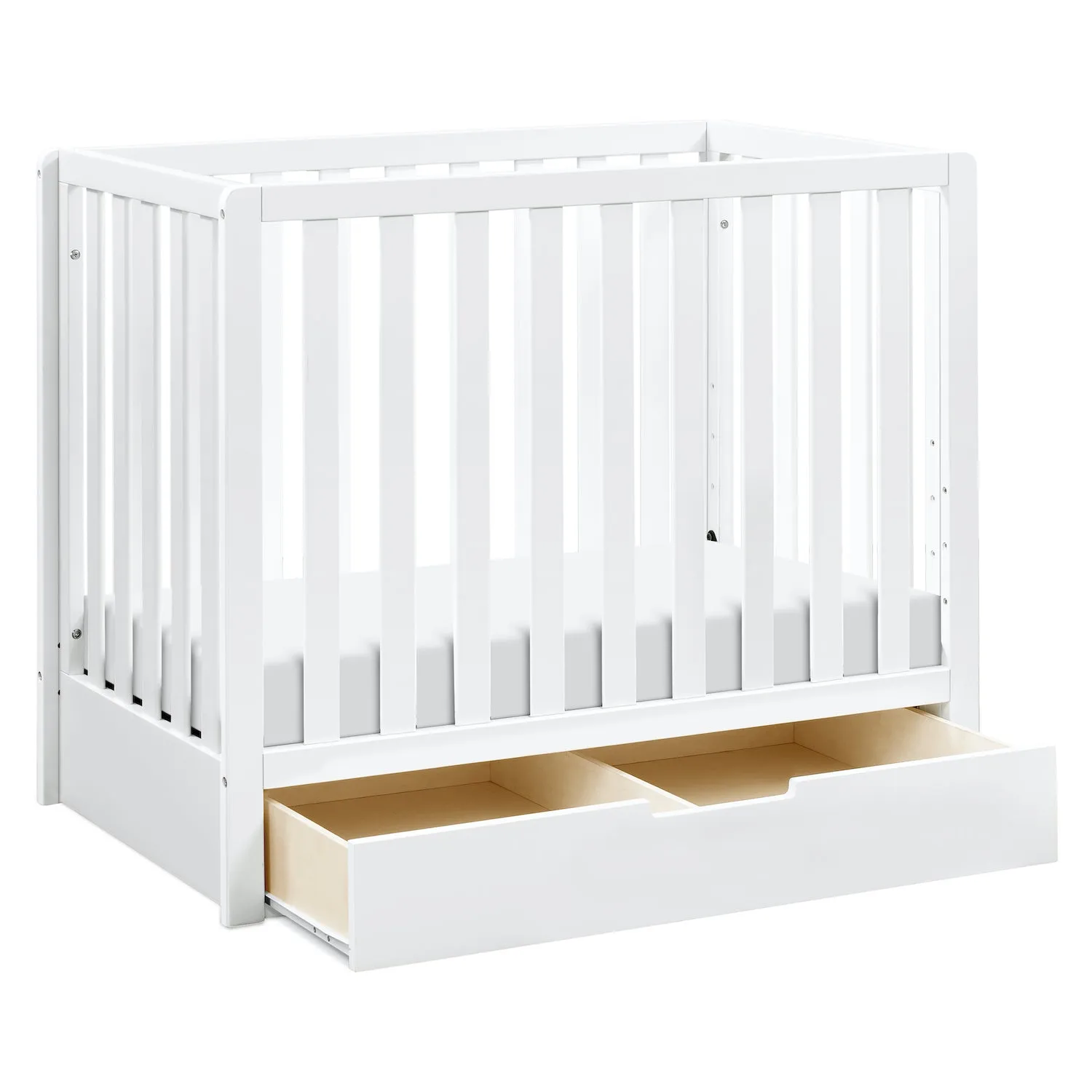 Colby 4-in-1 Convertible Mini Crib with Trundle