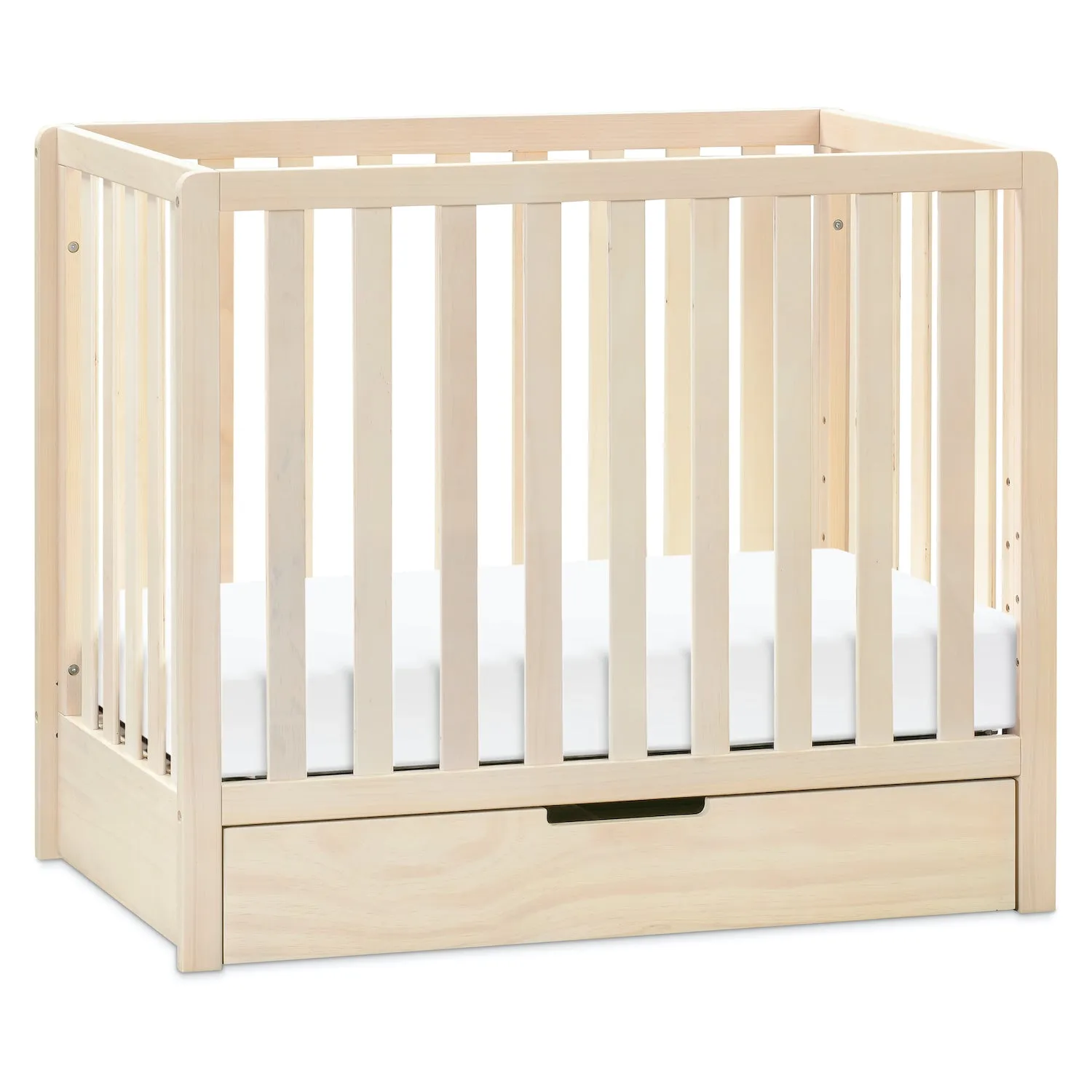 Colby 4-in-1 Convertible Mini Crib with Trundle