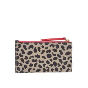 Compact Wallet Spot Suede