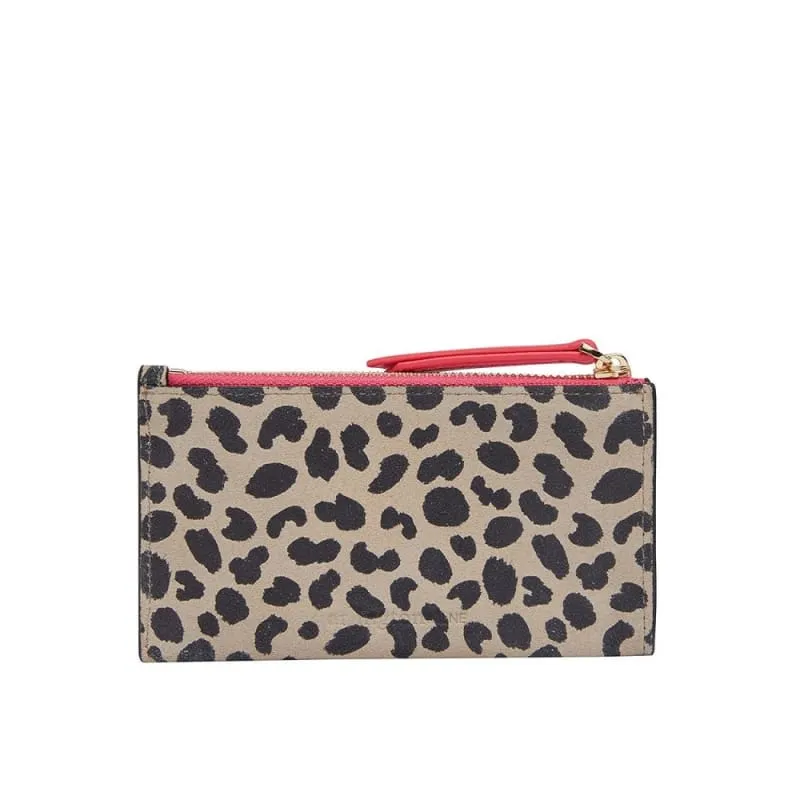 Compact Wallet Spot Suede