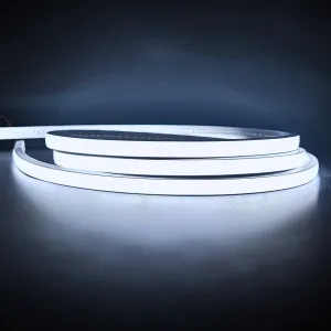 Cool White Neon Flex 6000K 24V Top Bending 10x6mm IP65 Waterproof 280LEDs/m