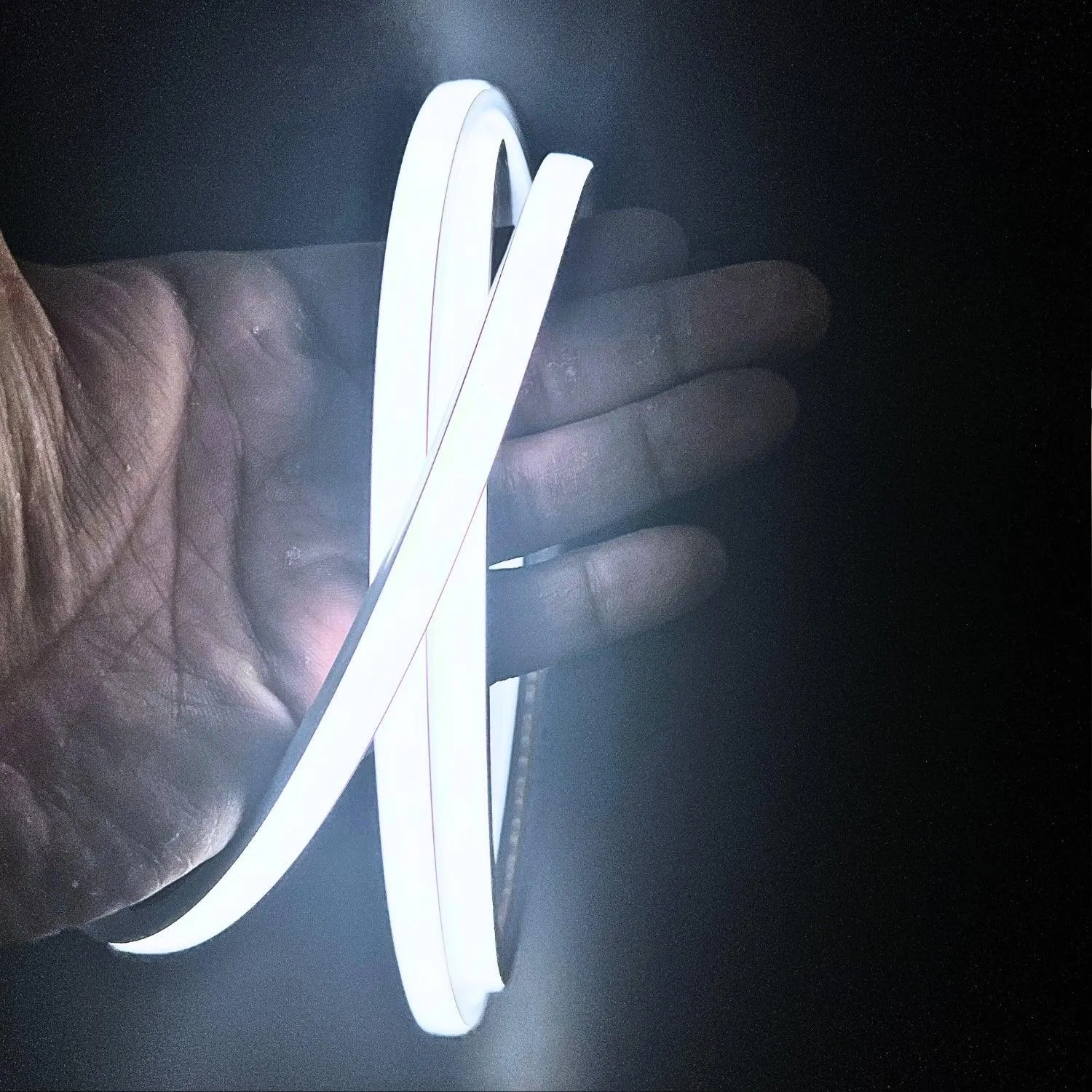 Cool White Neon Flex 6000K 24V Top Bending 10x6mm IP65 Waterproof 280LEDs/m