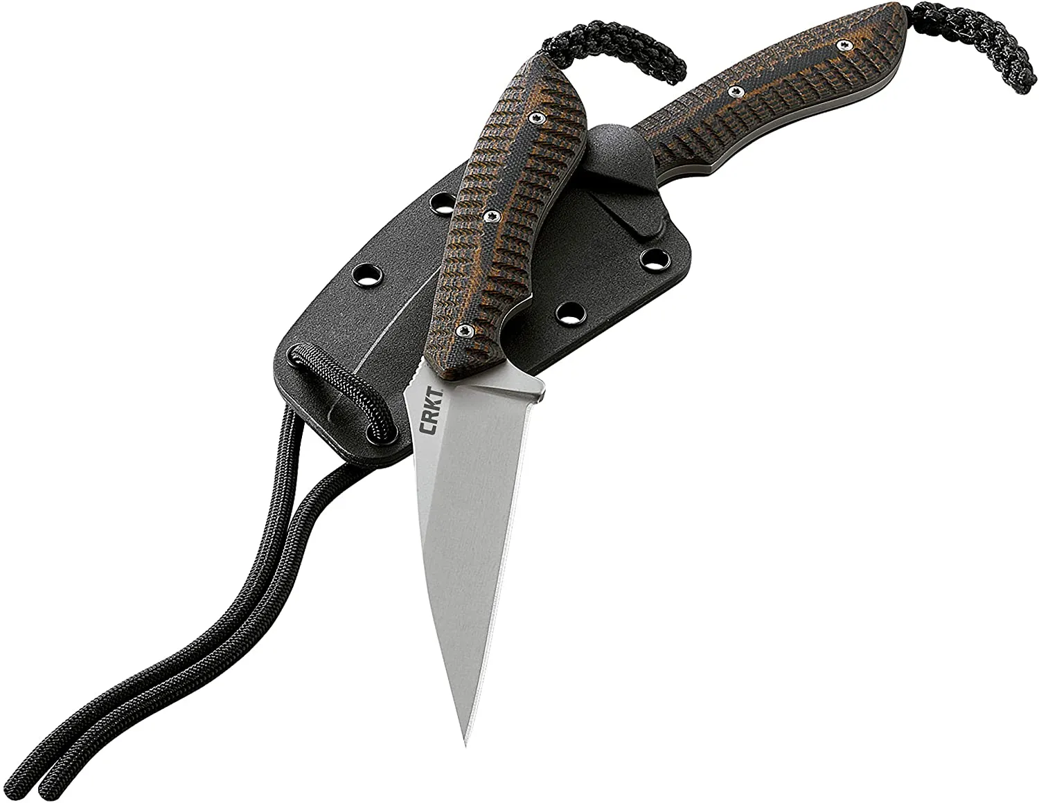 CRKT S.P.E.W. EDC Fixed Blade Knife with Sheath