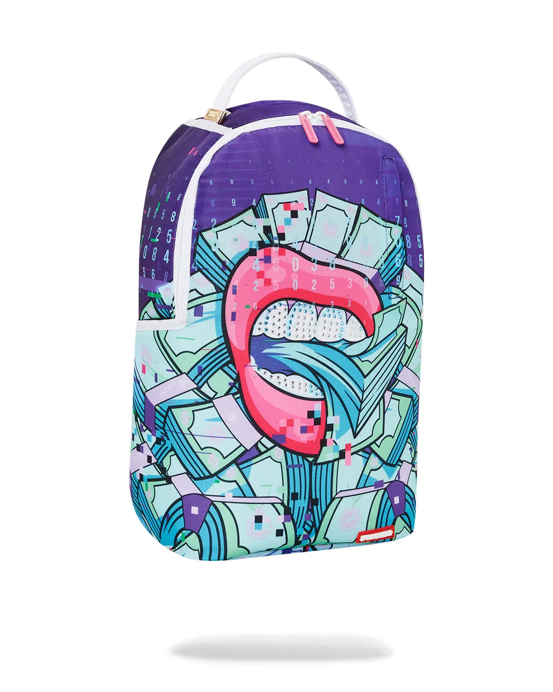 Digital Money Lips Backpack