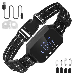 Fresh Fab Finds Wireless GPS Dog Fence Rechargeable Waterproof Electric Dog Collar 98-3280FT Adjustable Radius Pet Containment System Outdoor for Large Medium Dogs