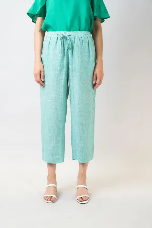 GA242 Maya Pants in Green Houndstooth