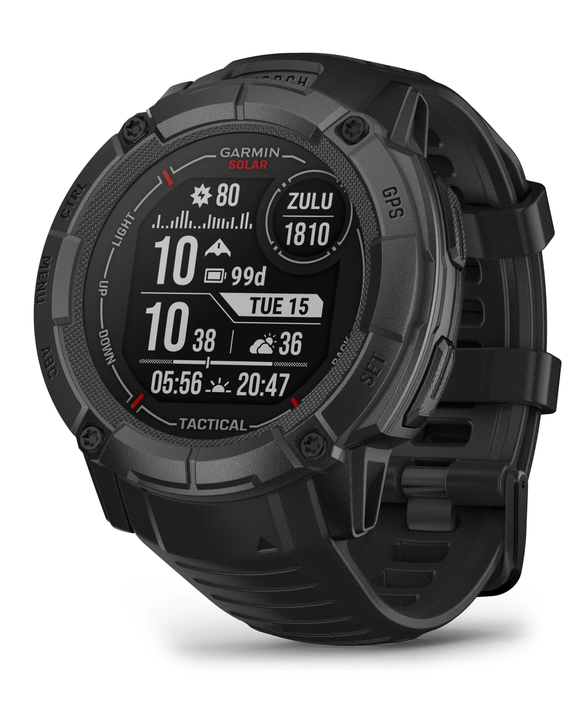 Garmin Instinct 2X Solar Rugged GPS Smartwatch