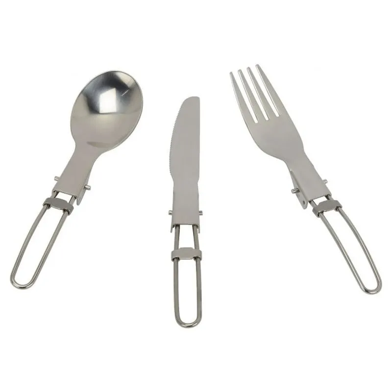 Go Gas 3 Piece SS Folding Cutlery Set