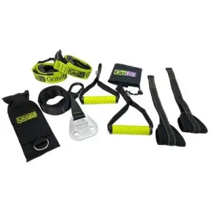 GoFit Ultimate Gravity Gym Resistance Band - Green/Black