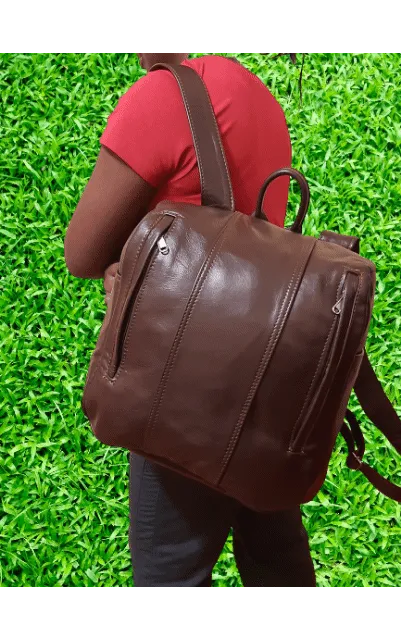 Jabu's travel leather Backpacks