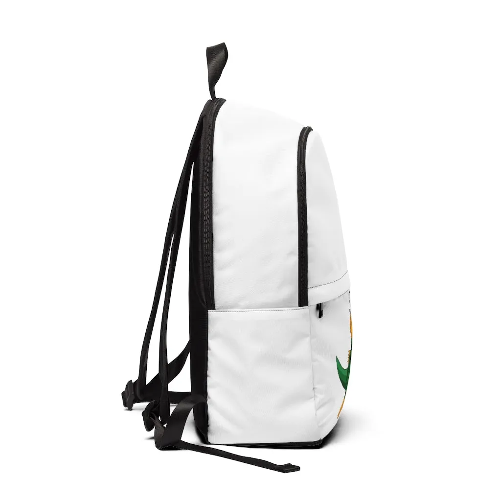 Leafasaur Unisex Fabric Backpack