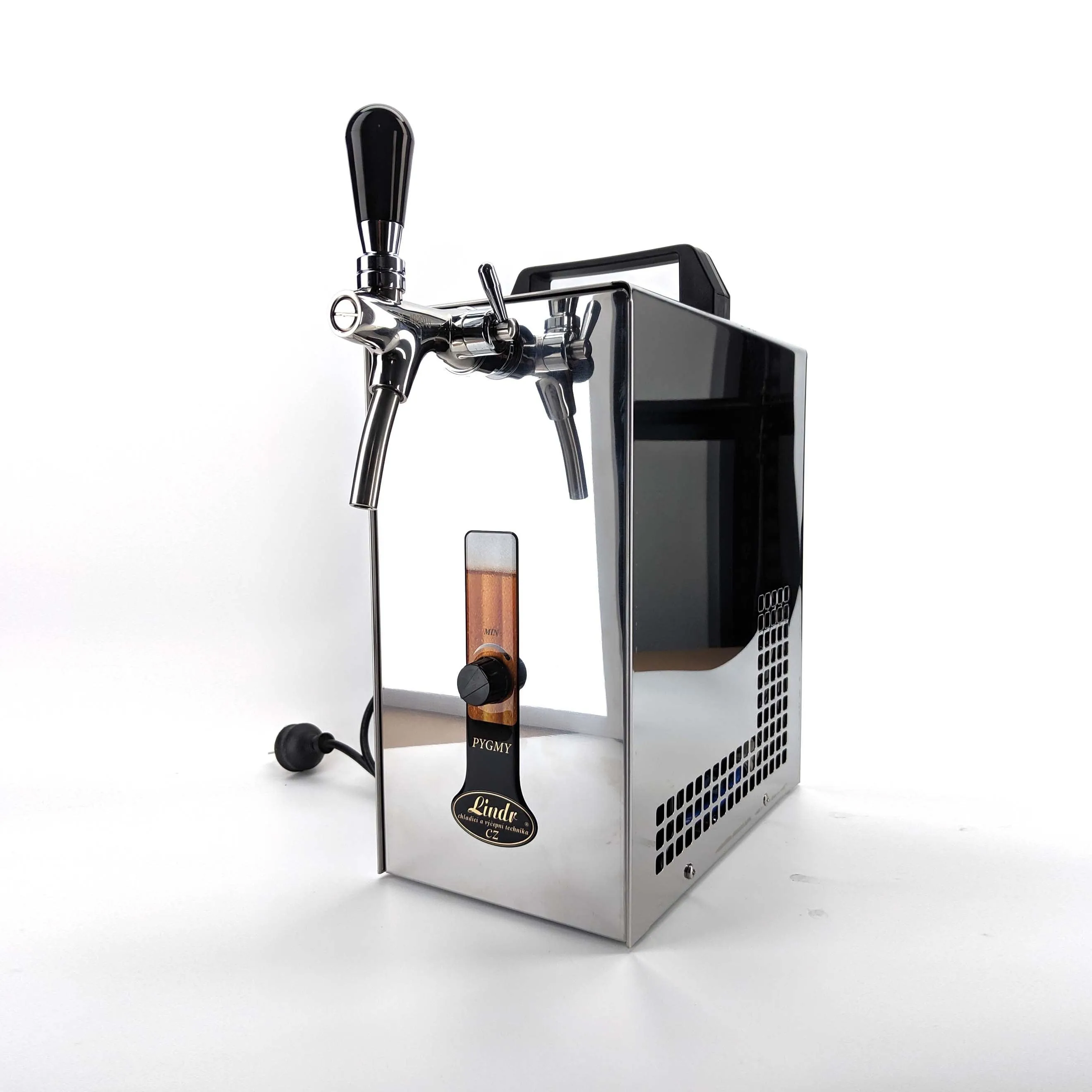 Lindr - Pygmy 25K - Bench Top Keg Dispenser - No Gas Cylinders Required