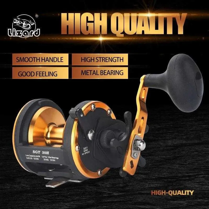 Lizard SGT-50H SGT-30H Trolling Reel