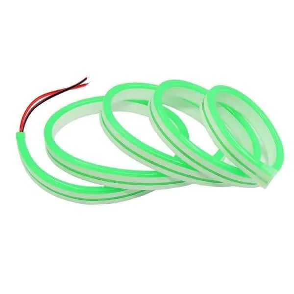 Mini Green LED Neon Flex 12V 6x12mm 120LED/m IP65 Waterproof 1cm Cut