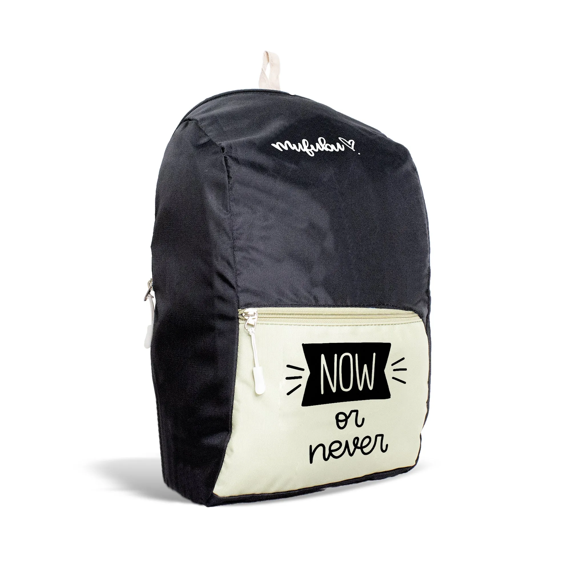 Nano Backpack 15 Ltr Now Or Never Black   Pistachio