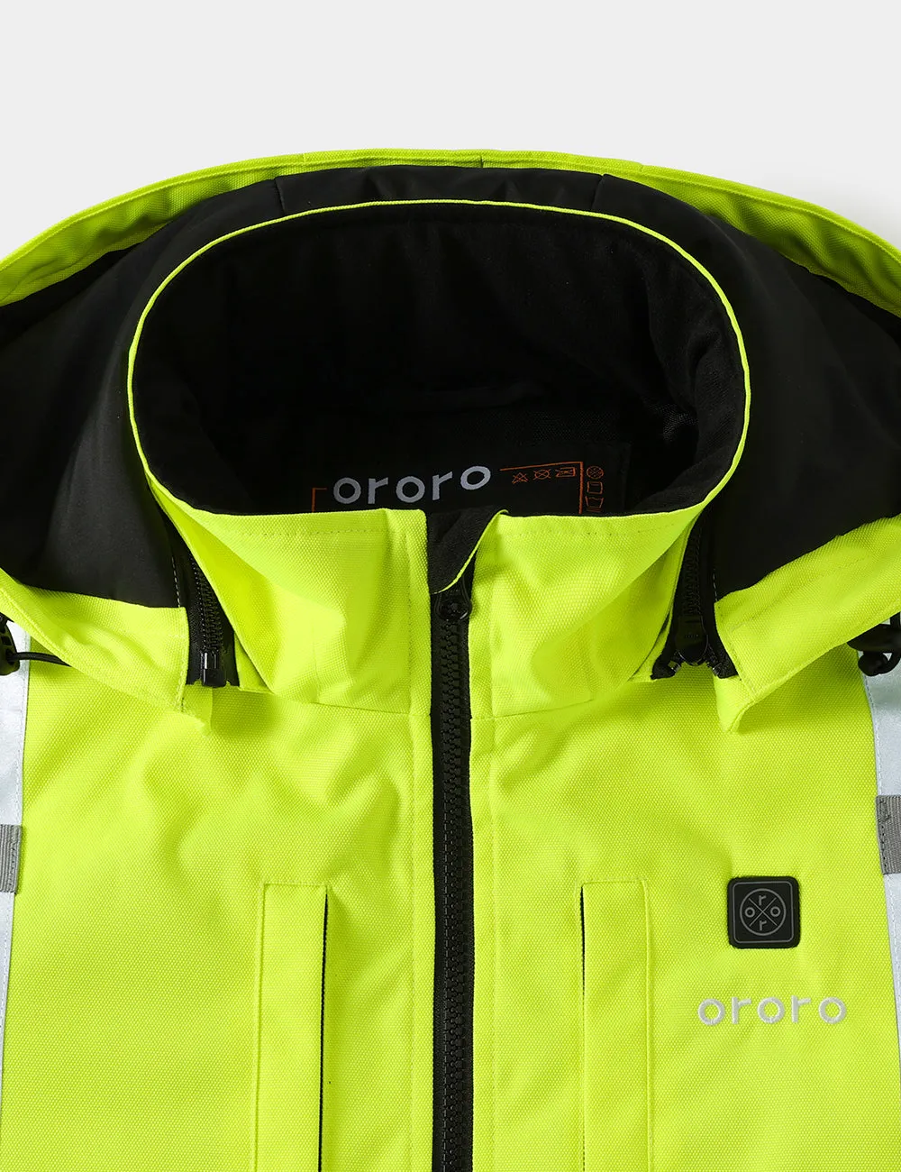 (Open-Box) Men's Heated High-Visibility Work Jacket (Battery Set Not Included)