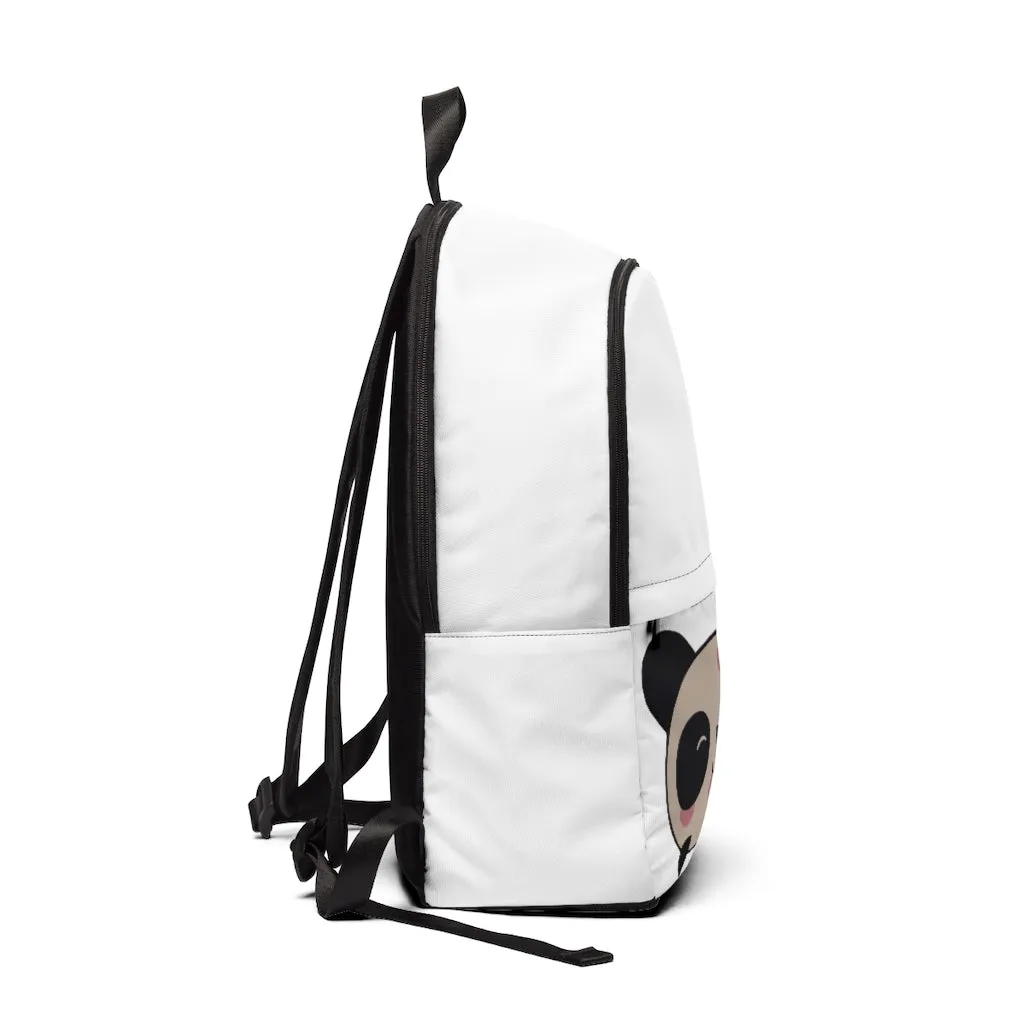 Panda Unisex Fabric Backpack