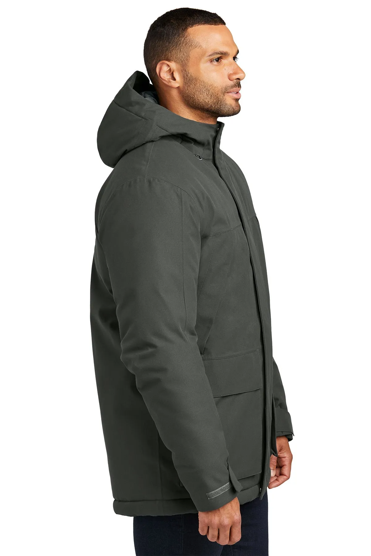 Port Authority Latitude Waterproof Heavyweight Custom Parkas, Grey Smoke