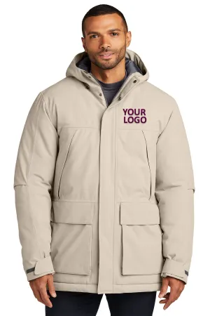 Port Authority Latitude Waterproof Heavyweight Customized Parkas, Sahara