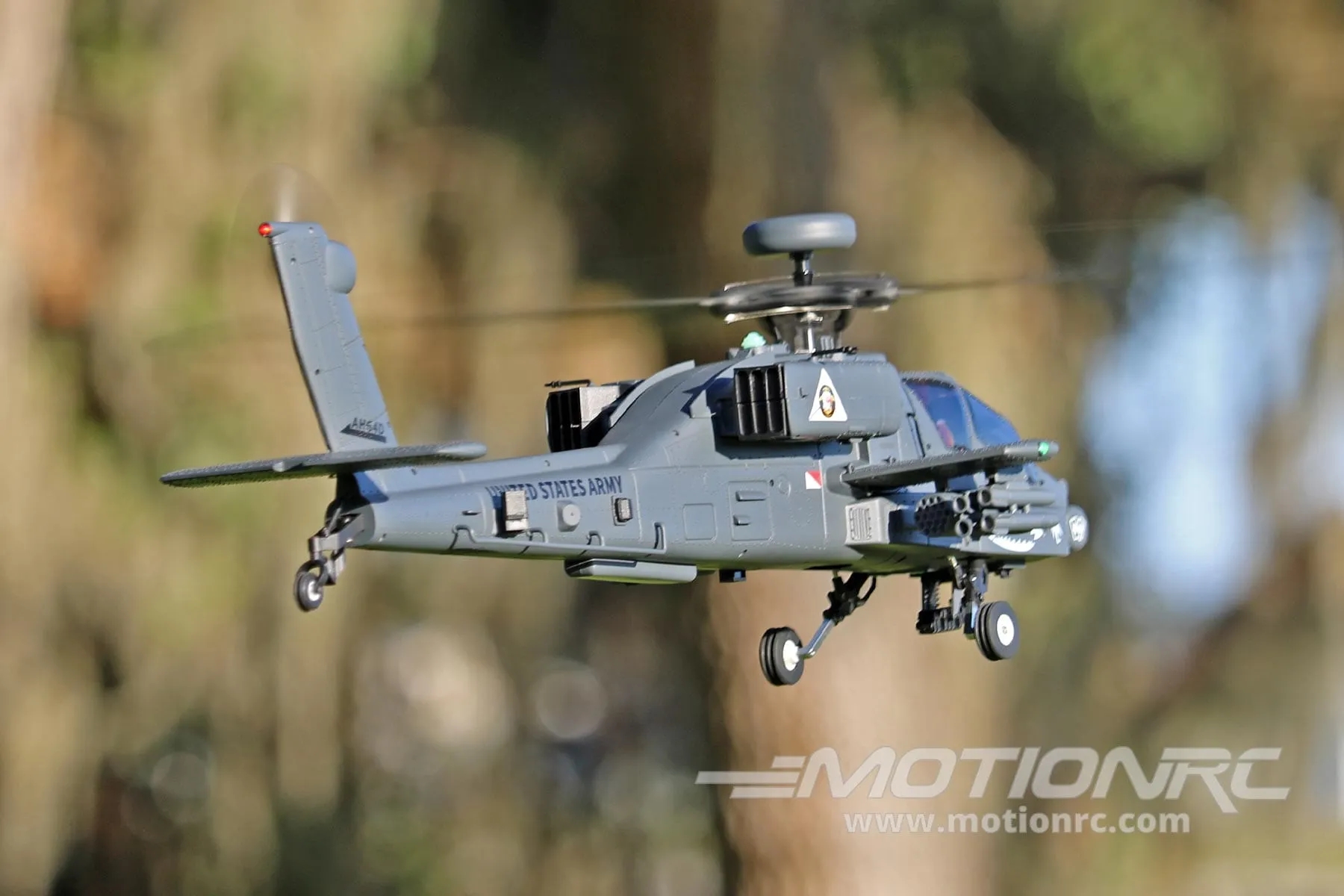 RotorScale AH-64 Apache 250 Size GPS Stabilized Helicopter - RTF