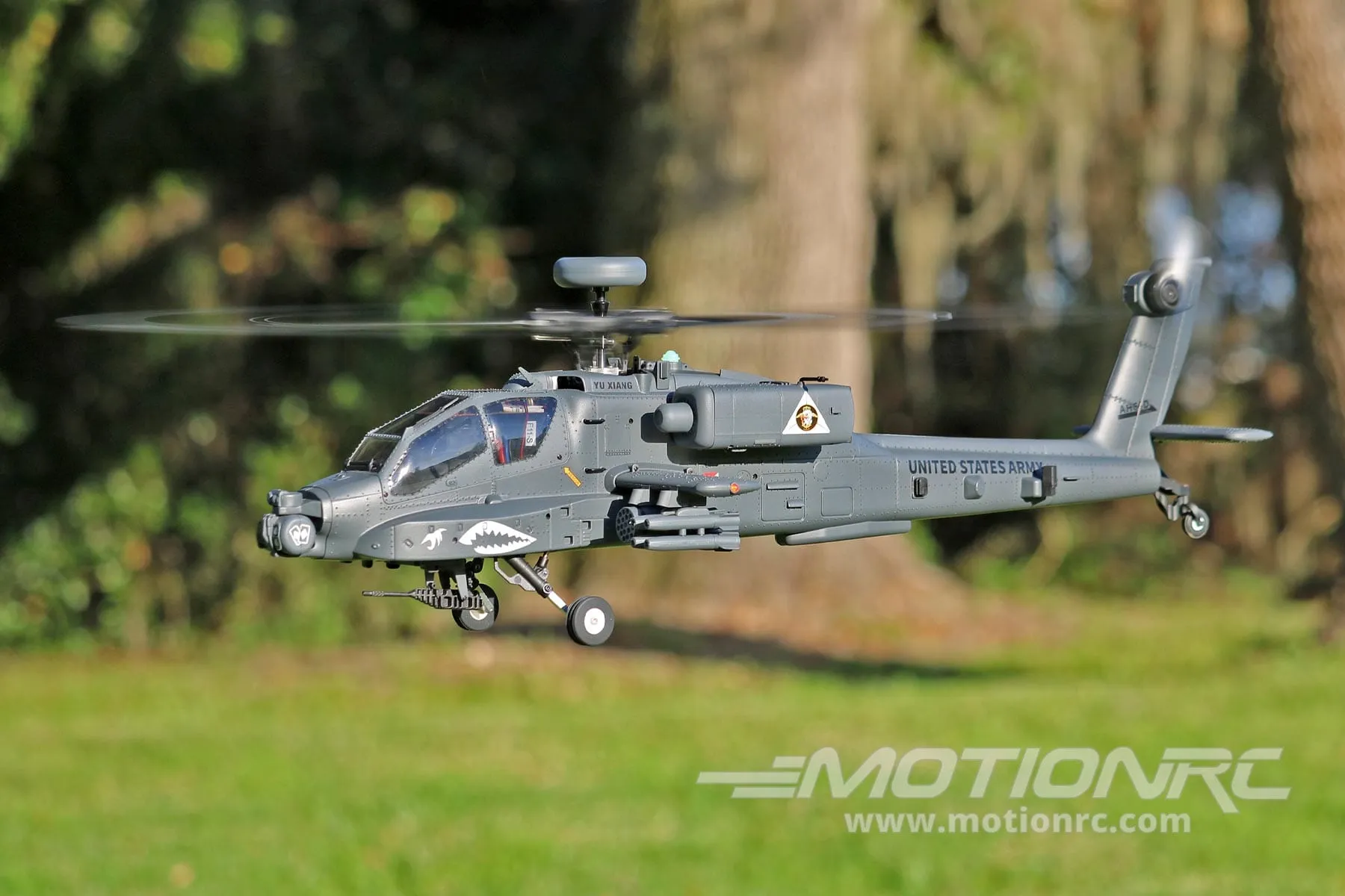 RotorScale AH-64 Apache 250 Size GPS Stabilized Helicopter - RTF