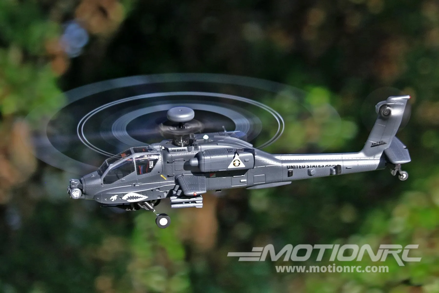 RotorScale AH-64 Apache 250 Size GPS Stabilized Helicopter - RTF