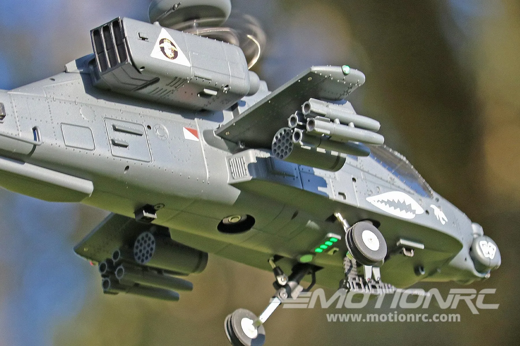 RotorScale AH-64 Apache 250 Size GPS Stabilized Helicopter - RTF