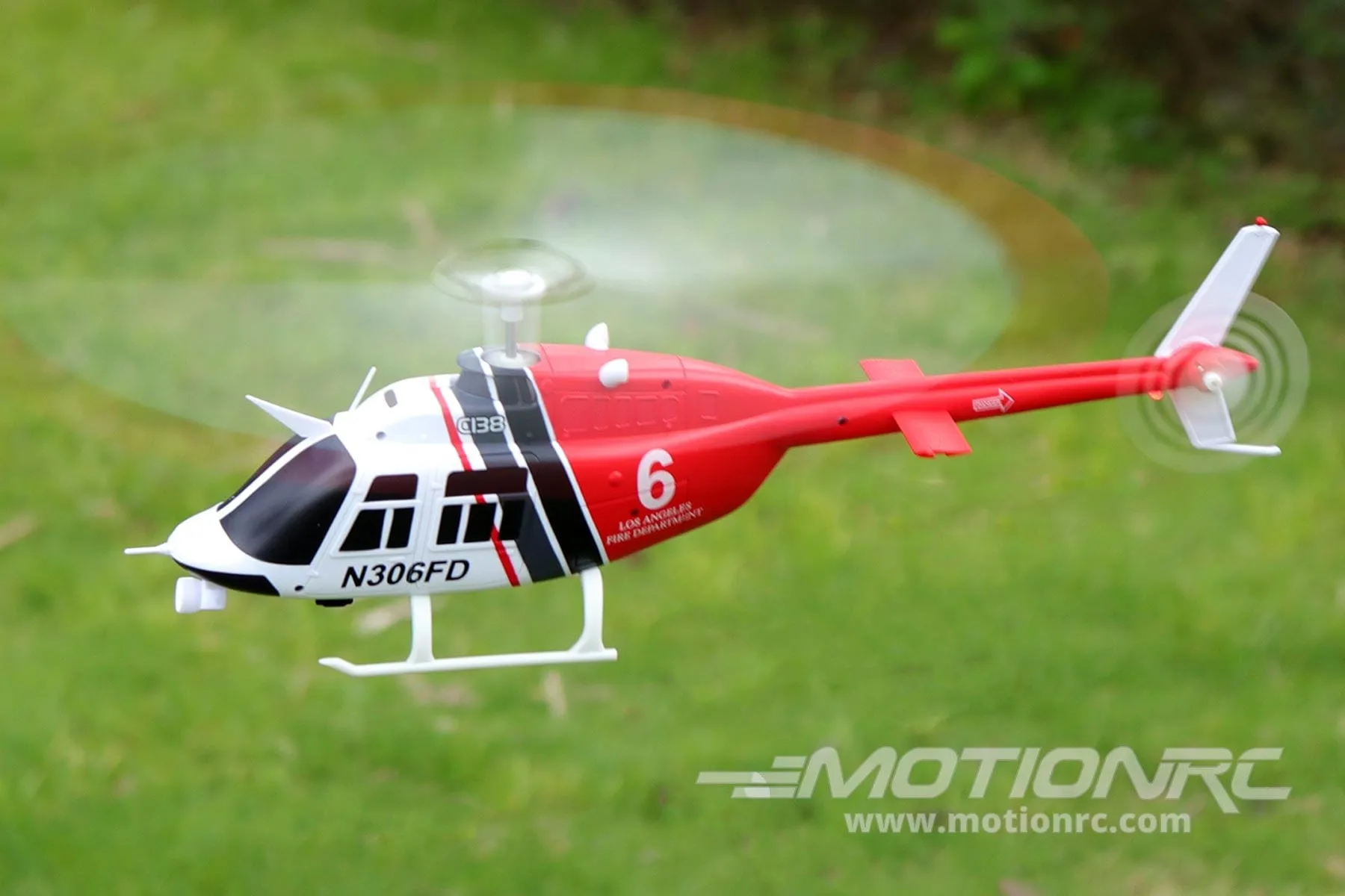 RotorScale Bell 206 150 Size Gyro Stabilized Helicopter - RTF