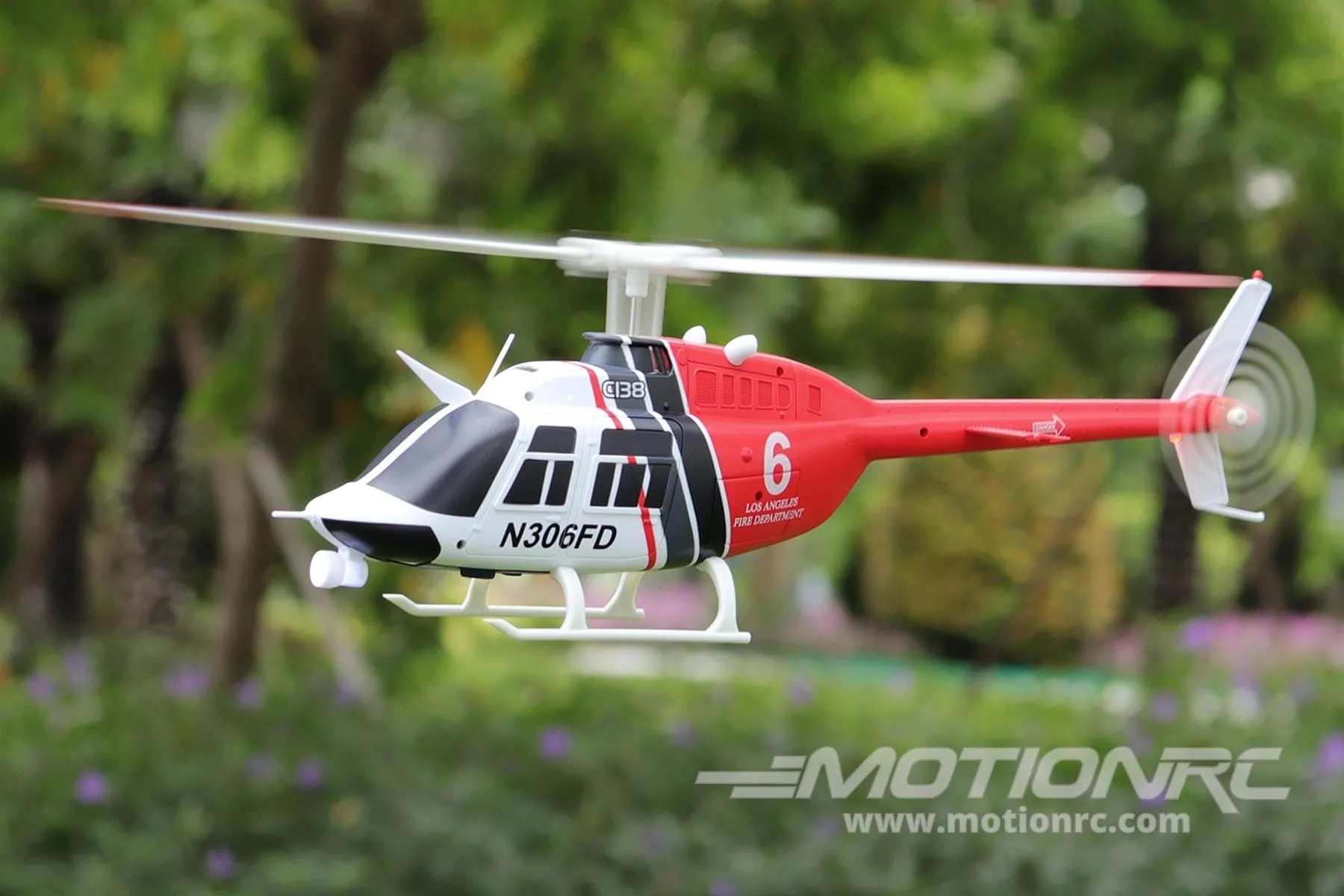 RotorScale Bell 206 150 Size Gyro Stabilized Helicopter - RTF