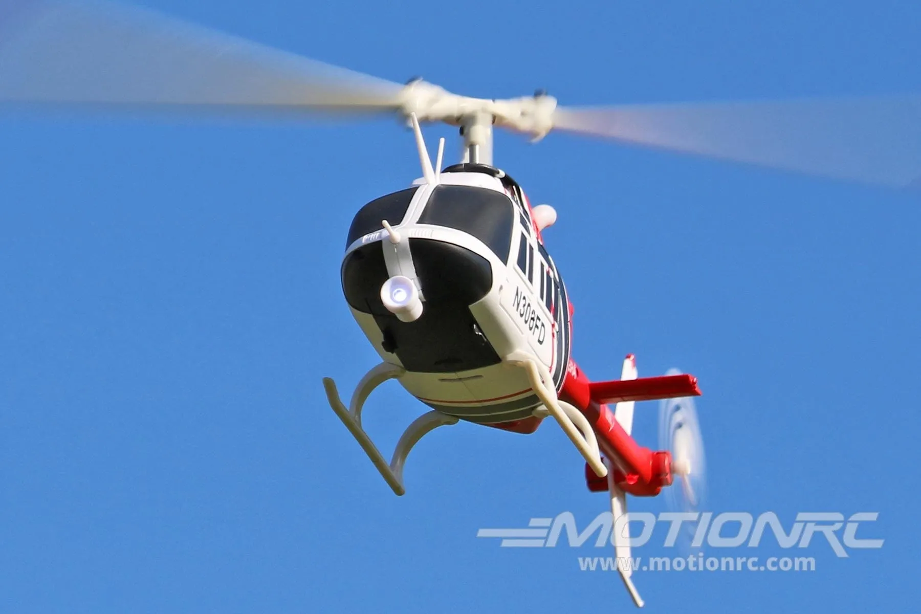 RotorScale Bell 206 150 Size Gyro Stabilized Helicopter - RTF