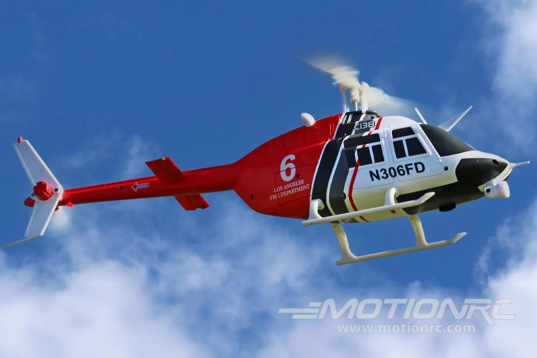 RotorScale Bell 206 150 Size Gyro Stabilized Helicopter - RTF