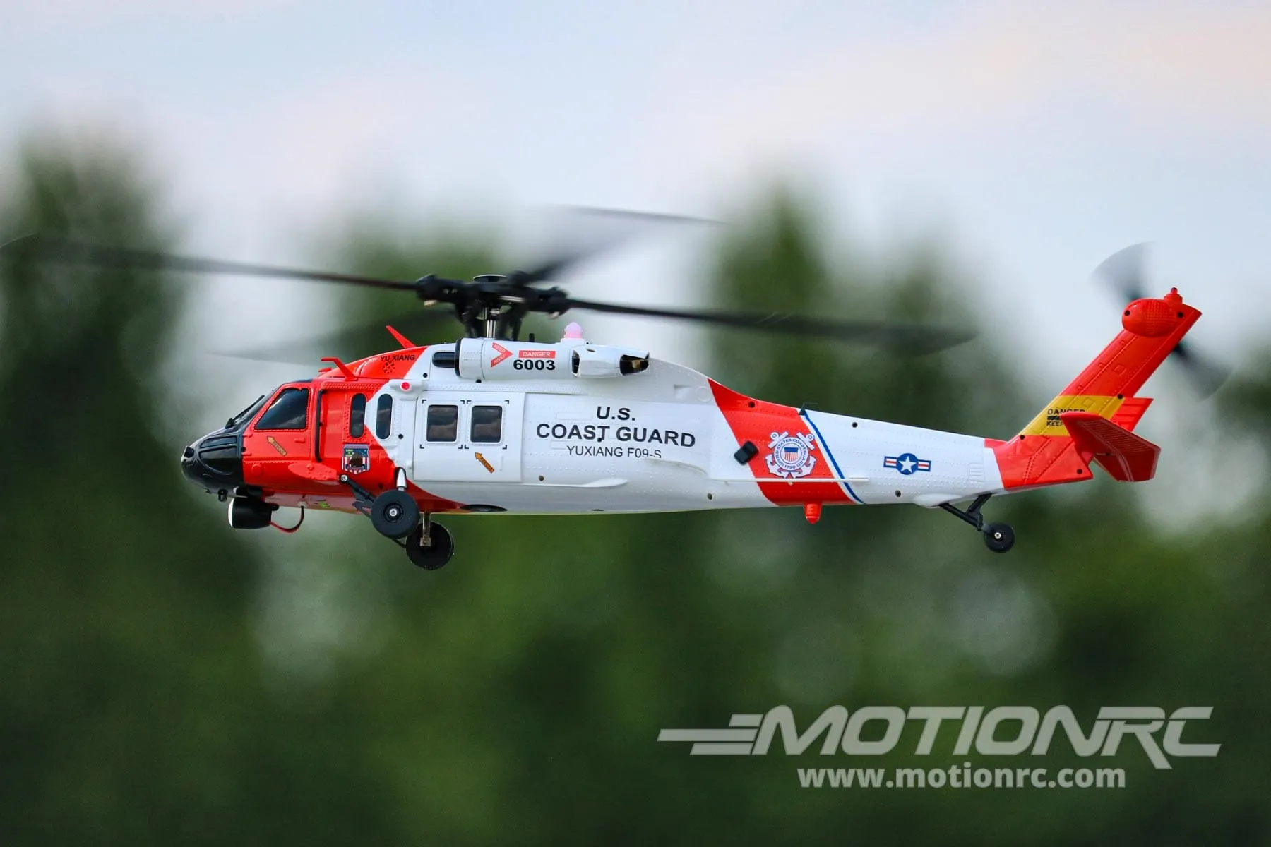 RotorScale UH-60 Coast Guard 220 Size GPS Stabilized Helicopter - RTF - (OPEN BOX)