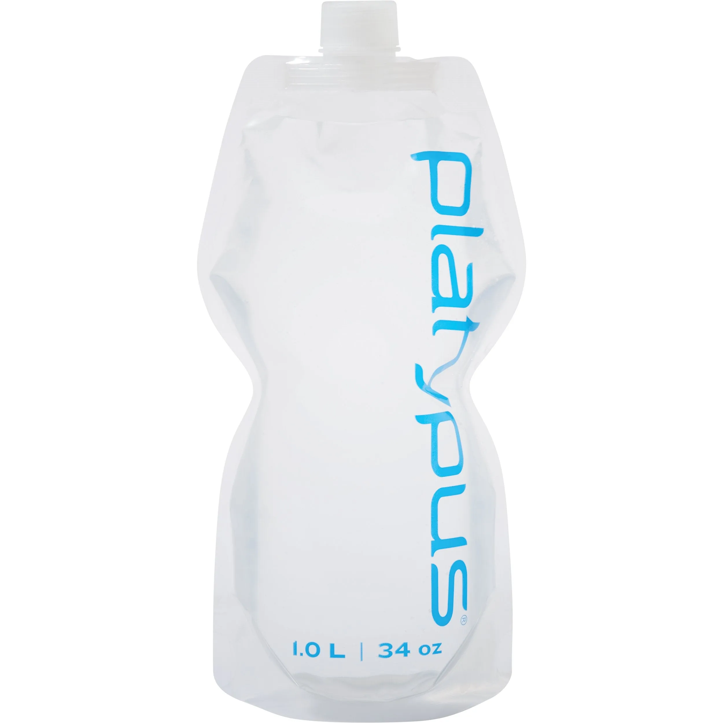 Soft Bottle w/Closure Cap 1lt  - PlatyLogo